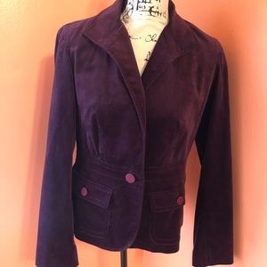NWT Talbots velvet blazer size 8P